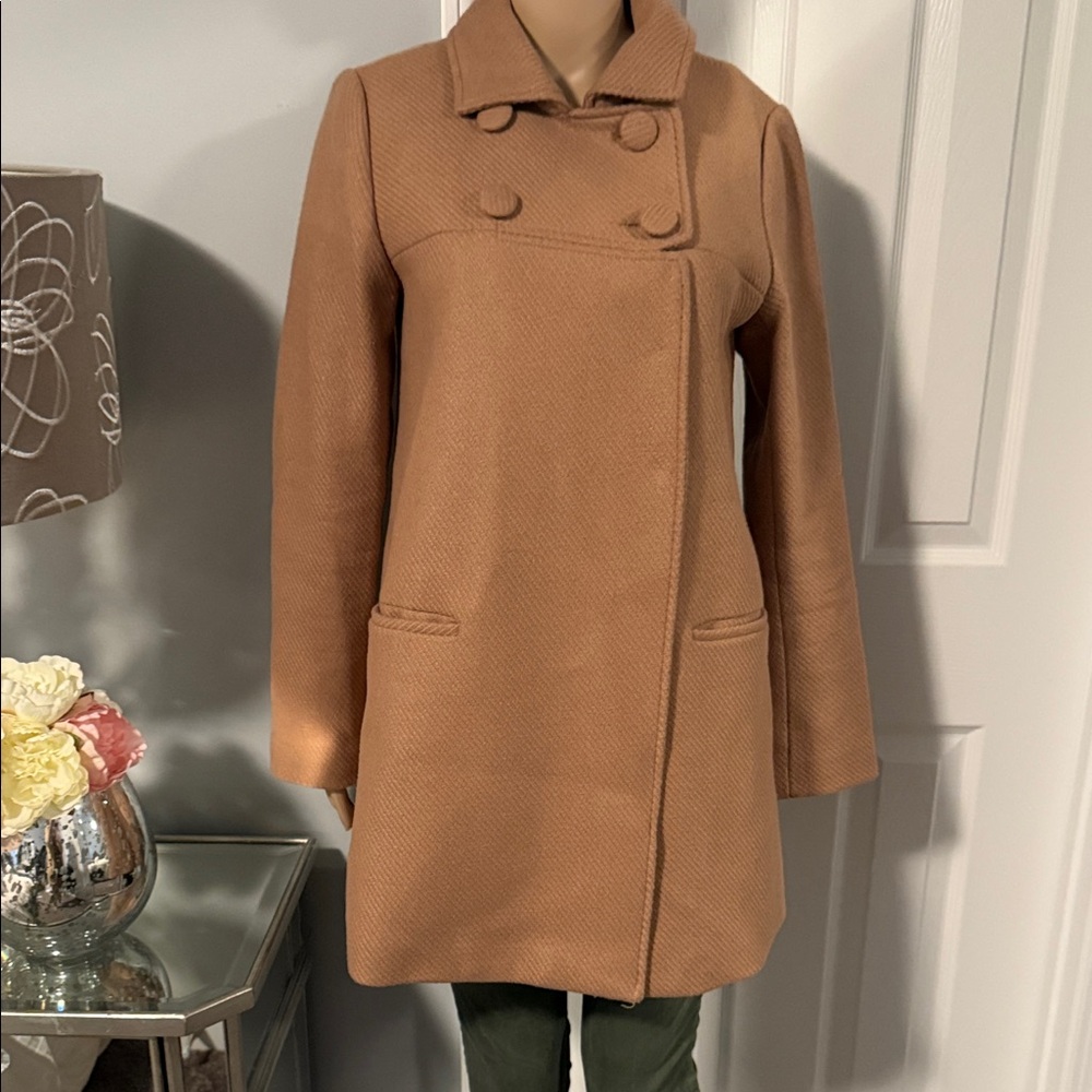 Banana Republic Camel Pea Coat